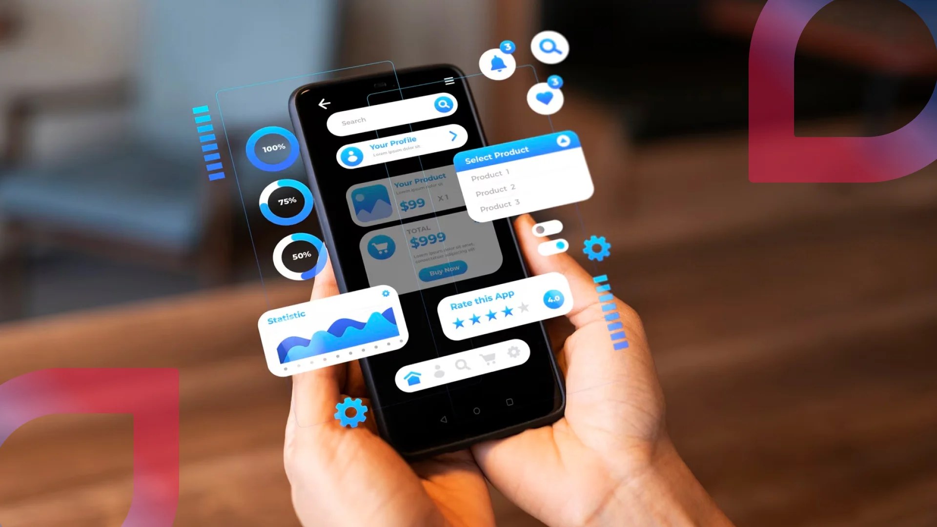 App Development Illustration